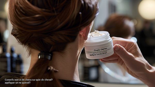 Conseils soin des cheveux : comment appliquer un masque sur une queue de cheval ?